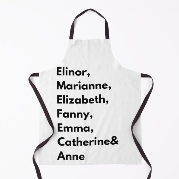 Item preview, Jane Austen Heroine's First Name (Black) designed and sold by JustabitBookish.