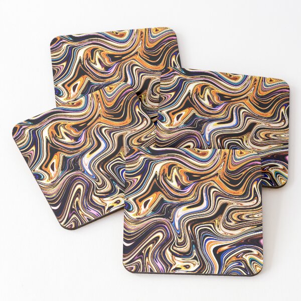 Item preview, Glossy Paint in Abstract Marble designed and sold by Flydea.