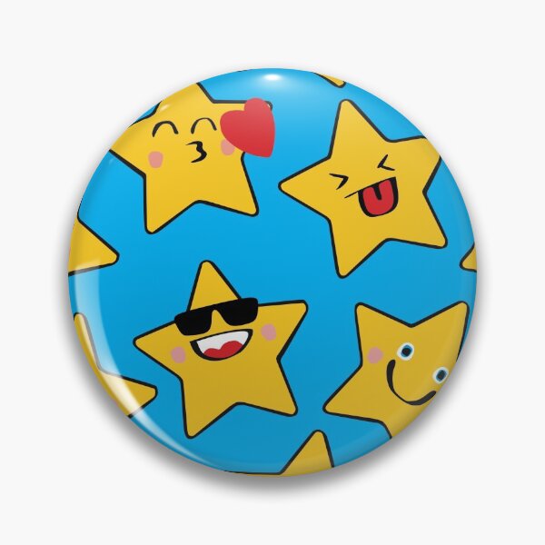 Item preview, Cute Starfish Pattern in Ocean Blue designed and sold by iscaStudioArt.