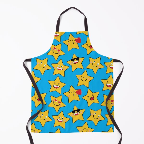 Item preview, Cute Starfish Pattern in Ocean Blue designed and sold by iscaStudioArt.