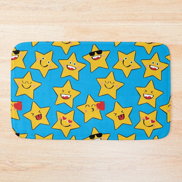 Item preview, Cute Starfish Pattern in Ocean Blue designed and sold by iscaStudioArt.