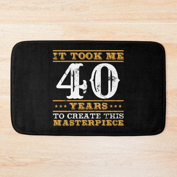 Item preview, It Took Me 40 Years To Create This Masterpiece 40 Years Old 40th Birthday Party Blast Cake Blow Candle designed and sold by shirti.