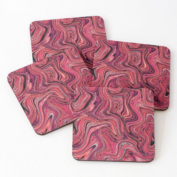 Item preview, Fancy Pink Abstract Marble designed and sold by Flydea.