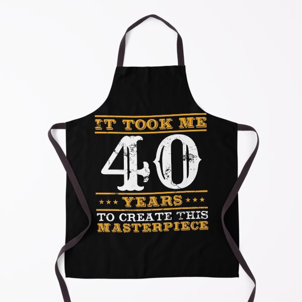 Item preview, It Took Me 40 Years To Create This Masterpiece 40 Years Old 40th Birthday Party Blast Cake Blow Candle designed and sold by shirti.