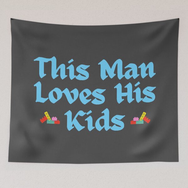 Item preview, Wordplay meme, This Man Loves his Kids #3 designed and sold by Hypnotees.