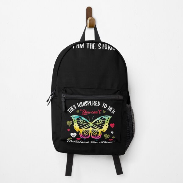 Item preview, They Whispered You Can't Understand The Storm I Am The Storm Motivational Butterfly Kind Inspirational Motivate designed and sold by shirti.
