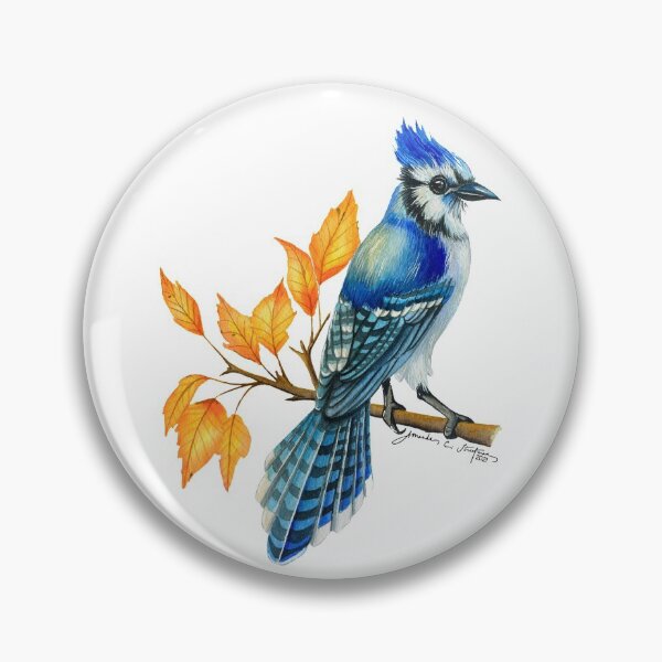 Item preview, Watercolor Blue Jay designed and sold by Amanda Streetman.