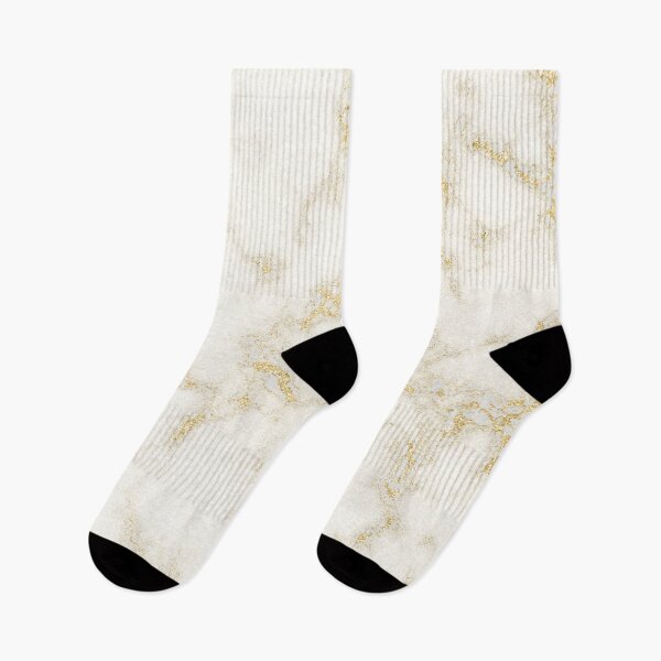 Item preview, White and Gold Marble, gold glitter effect, simple, earthy, and pretty marble designed and sold by Orianah.
