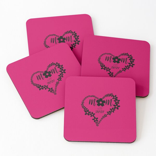 Item preview, Mom EST 2021 - Pink designed and sold by DigitalTintz.