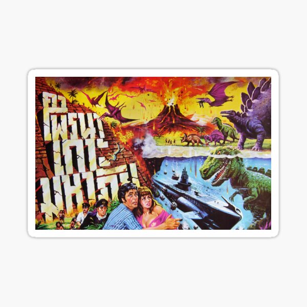 Artikel-Vorschau von Das Land, das die Zeit vergaß (1975) Dinosaurier-Abenteuerfilm, designt und verkauft von Gabriel S.