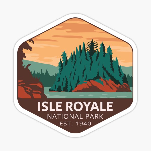 Bumper Stickers Sticker Isles Royale National Park Stickers, Labels ...