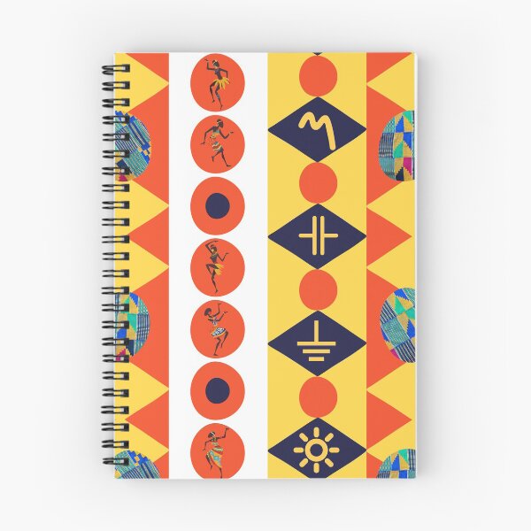 Item preview, Multi-Pattern African Dancers Boho-Aztec Kente Fabrics Aesthetics [#141] designed and sold by AfriStyleUK.