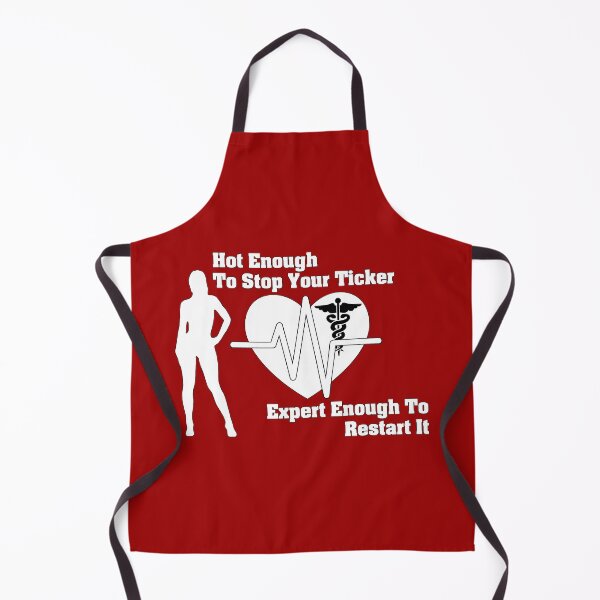 Item preview, Hot Nurse Stops Your Ticker designed and sold by Xzendor7 Digital Art Creations.