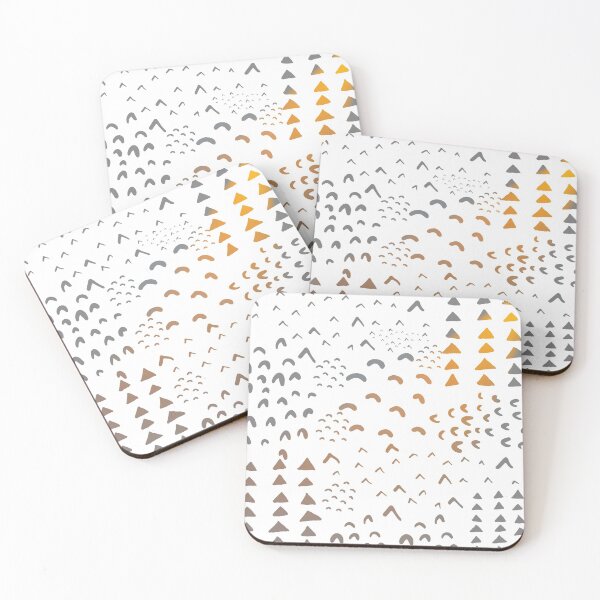 Item preview, Yellow Grey Gradient Abstract Safari Pattern designed and sold by Designs By YL.