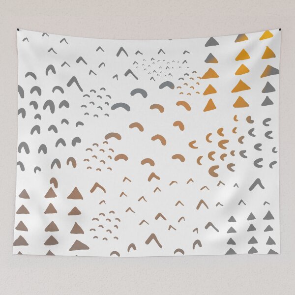 Item preview, Yellow Grey Gradient Abstract Safari Pattern designed and sold by Designs By YL.