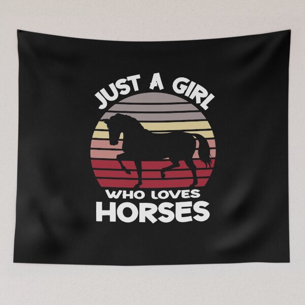 Item preview, Horses Rider Just A Girl Who Loves Horses Horse designed and sold by besTmanuFacture.