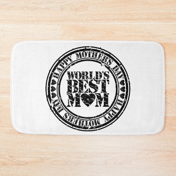 Item preview, Happy Mother's day World's Best Mom Stamp designed and sold by Pliskin-Design.