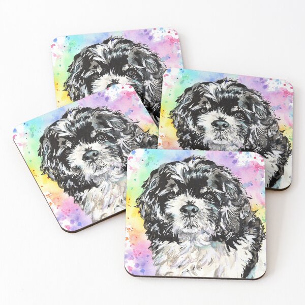 Item preview, Cockerspaniel Watercolour Portrait designed and sold by SaltySerenity.
