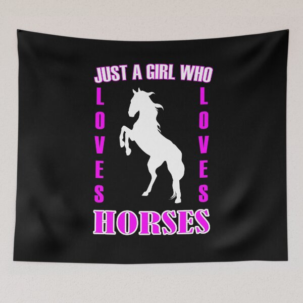 Item preview, Horses Rider Just A Girl Who Loves Horses Horse designed and sold by besTmanuFacture.