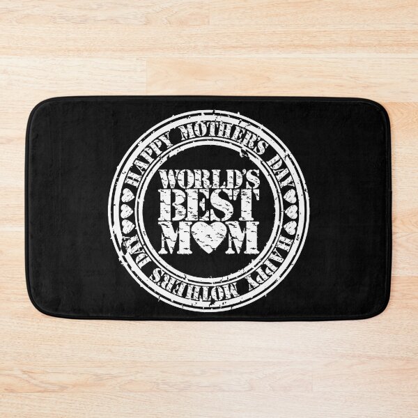Item preview, Happy Mother's day World's Best Mom Stamp designed and sold by Pliskin-Design.