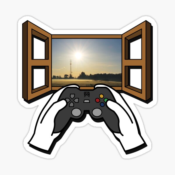 Let's Play Real Life Sticker