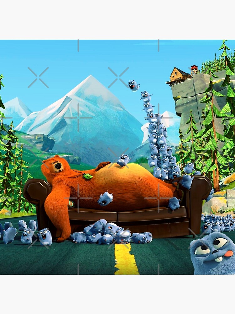 Grizzy and lemmings Tabodi Siesta time by StefaniaAlina