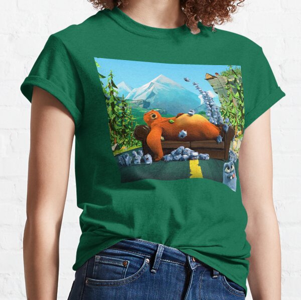 grizzy and the lemmings t shirt