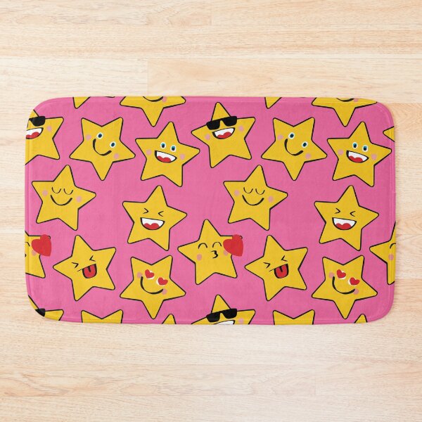 Item preview, Pink Starfish Pattern designed and sold by iscaStudioArt.