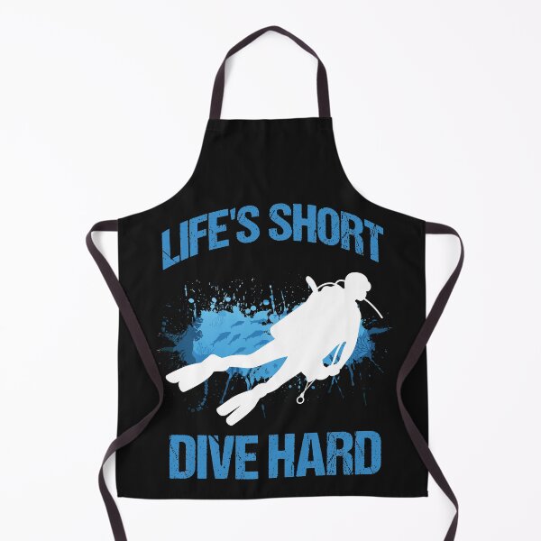 Item preview, Lifes short Dive hard - Scuba Diver Gift designed and sold by woormle.