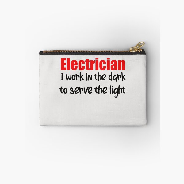 Item preview, Copy of Electrician - I work in the dark to serve the light funny quote designed and sold by unique things.
