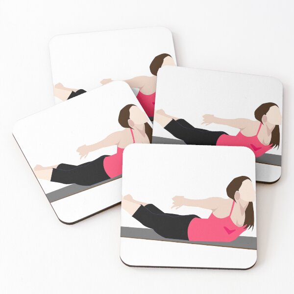 Item preview, Illustration of a beautiful girl doing yoga on a white background designed and sold by deeplaxman.