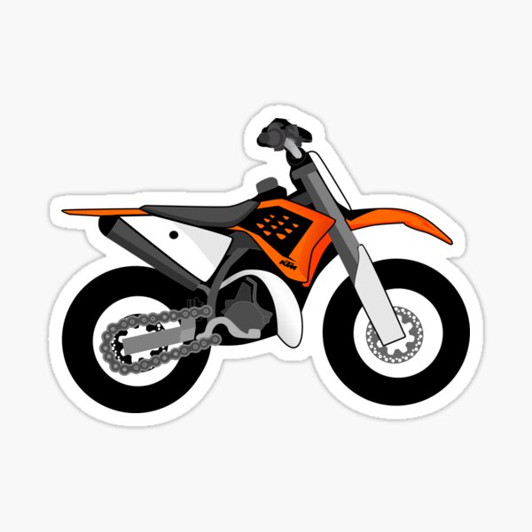 mini bike stickers