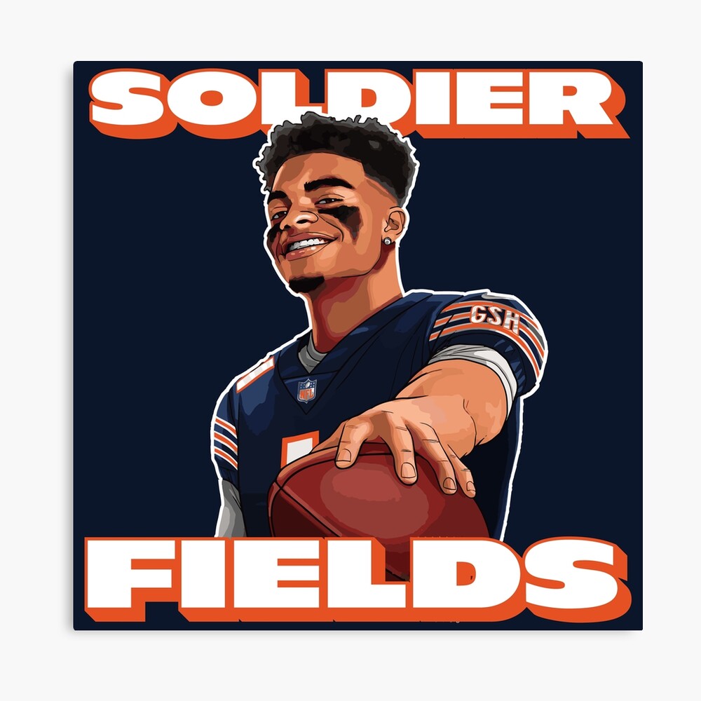 Official nFL Team Apparel Youth Chicago Bears Justin Fields #1