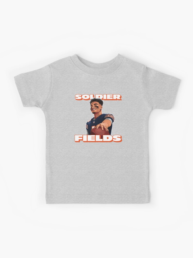 Soldier Fields, Justin Fields, Chicago Bears Essential T-Shirt