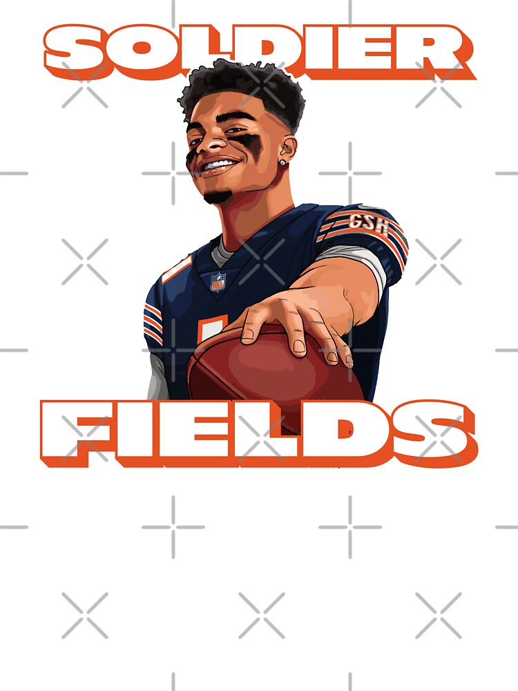 Soldier Fields Justin Fields Chicago Bears Shirt,Sweater, Hoodie, And Long  Sleeved, Ladies, Tank Top