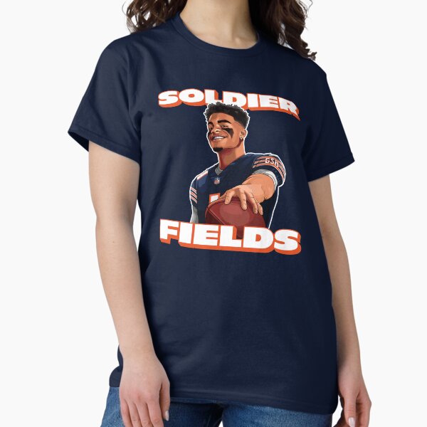 Aperçu de l'œuvre Soldat Fields, Justin Fields, Bears de Chicago créée et vendue par be-claireful.