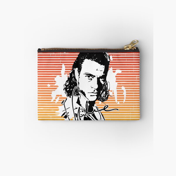 Item preview, Jean-Claude Van Damme Ink Portrait Sunset Background designed and sold by SK22ART-DESIGN.
