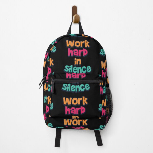 Item preview, Work Hard in Silence designed and sold by pixeldsigns.