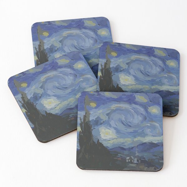 Item preview, Starry Night Vincent Van Gogh Abstract designed and sold by designedbylilli.