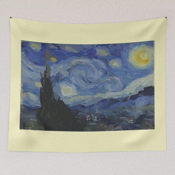 Item preview, Starry Night Vincent Van Gogh Abstract designed and sold by designedbylilli.