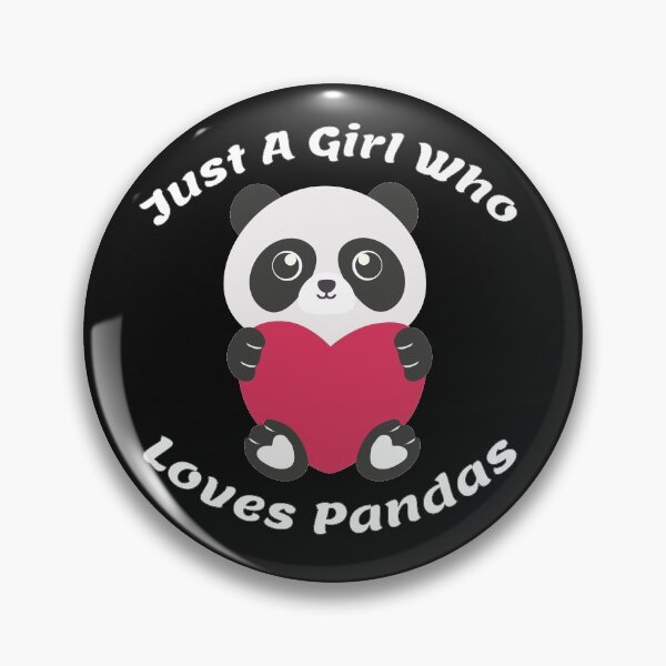 Item preview,  Just a Girl who Loves Pandas designed and sold by HeroProd.