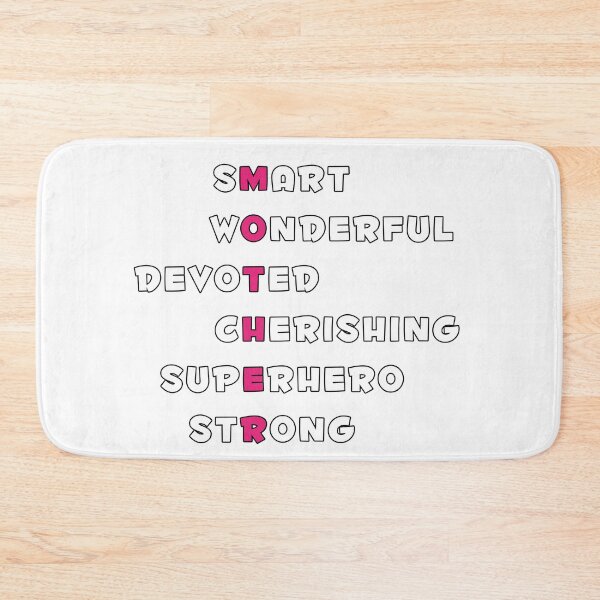 Item preview, Happy Mother's Day Smart Wonderful Devoted Cherishing SuperHero Strong designed and sold by Pliskin-Design.