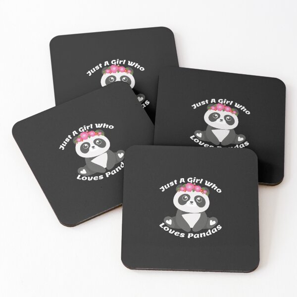 Item preview, Just a Girl who Loves Pandas designed and sold by HeroProd.