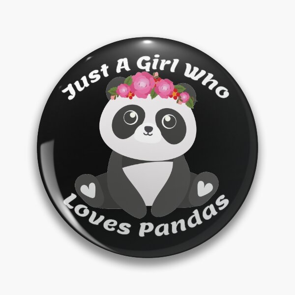 Item preview, Just a Girl who Loves Pandas designed and sold by HeroProd.