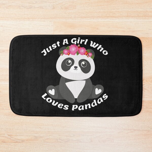 Item preview, Just a Girl who Loves Pandas designed and sold by HeroProd.