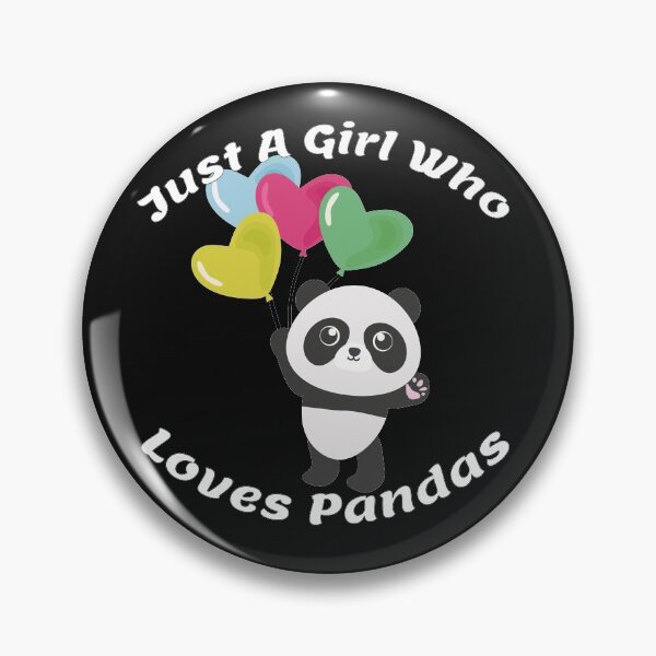 Item preview, Just a Girl who Loves Pandas designed and sold by HeroProd.