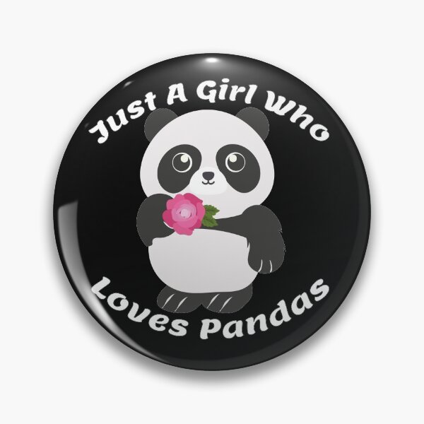 Item preview, Just a Girl who Loves Pandas designed and sold by HeroProd.