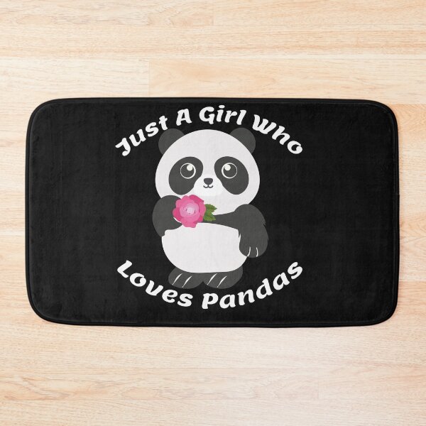 Item preview, Just a Girl who Loves Pandas designed and sold by HeroProd.