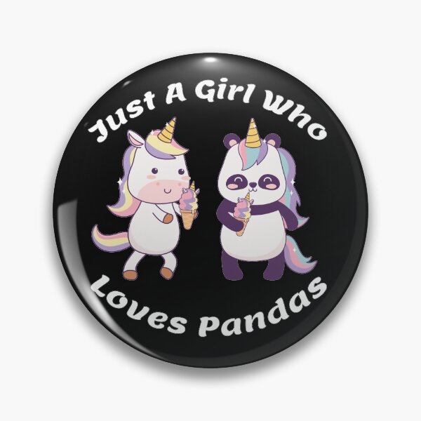 Item preview, Just a Girl who Loves Pandas designed and sold by HeroProd.