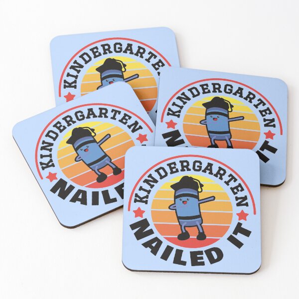 Item preview, Kindergarten nailed it, cute kawaii crayon, graduation designed and sold by Mylittleprints.